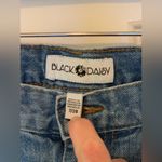 Black Daisy  Juniors 100% Cotton Ripped Cropped Distressed Mom Jeans.     Size-7 Photo 1