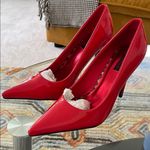 Frederick's of Hollywood Frederick’s of Hollywood Red Patent Leather Heels Photo 0