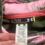 Under Armour Dark Green Camo Logo Semi-Fitted Hooded Sweatshirt, Size XLarge Photo 9