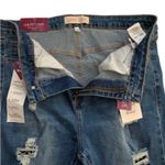 Haute Curve Jeans Medium Wash Distressed High Rise Skinny Ankle Size 18 NEW Blue Photo 3