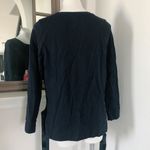 Crown & Ivy Sweatshirt Navy Long Sleeve Top Pullover Size L NEW Photo 3