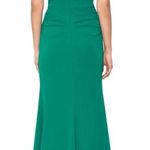 XScape Formal Evening Gown Women's Size 6 Green Maxi Dress Wedding Party Photo 1