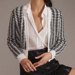 Maeve Black And White Cardigan Photo 0