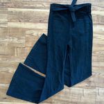 Urban Outfitters BDG Black Tie Waist High Rise Flare Leg Pants Photo 0