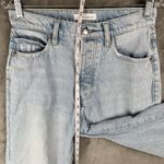 Betro Simone High Waisted Mom Jeans Womens 28 Light Wash Distressed 90s Y2K Chic Photo 3