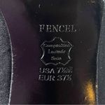 Nina Pump 3 1/2” Heel Black Satin Ruffle Peep Toe Closed Back Women’s Size 7.5M Photo 8