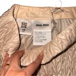 Miu Miu Matelassé Quilted Mini Skirt Photo 4
