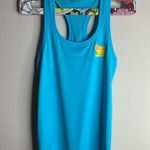 Lululemon swiftly racerback 10k tour Los Angeles turquoise tank Size 4 Photo 0