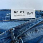 Nicole Miller Nolita Boyfriend Jeans with Tie High Rise Stretch Blue 16W NWT Photo 6