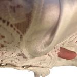 80’s VTG Hidden Fantasies White Teddy Lacey Romantic Sheer One Piece Lovestruck Size L Photo 2