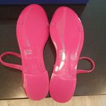 Stuart Weitzman 💕💕 Sawyer Slide Dual-Band Jelly Flat Sandals in Orchid ~ 8 NWT Photo 10