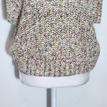 Noisy May Multi-Color Chunky Knit Sweater Vest Size Small Cropped Vest Photo 4
