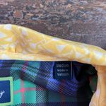 William Murray Martinis & Mowers Yellow Stretch Classic Polo Dress Sz M 💚🎀 Size M Photo 12