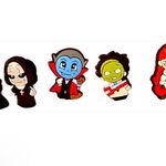 NWOT Horror Halloween Croc Charms Photo 0