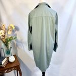Frank & Eileen  Mary Long Sleeve Shirt Dress Soft Sage Green Sz Small🧡 Photo 5
