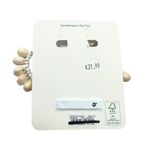 J.Crew  Puka Shell Hoop Earrings With Hypoallergenic Ear Post Photo 1