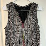 Lucky Brand  Floral Tank Top Color Black Size M Photo 1