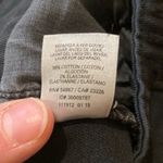 PINK - Victoria's Secret PINK Victoria’s Secret Black Raw Hem Denim Jeans Shorts EUC Sz 4 Cotton Photo 4