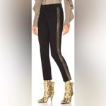 MOTHER The Rascal Ankle Fray in Guilty Flash Beaded Stripe Jeans Size 31 Black Photo 14