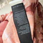 Free People  Women's Long Sleeve Be Free Tie Dye Tee Shirt Top Orange Small Photo 6