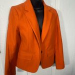 Michael Kors  Women’s Orange Blazer Size Small EUC Photo 2