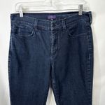 NYDJ Size 10 Jeans Dark Wash Mid Rise Slim Straight Denim Not Your Daughters 374 Photo 2