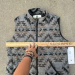 Outback Trading Rosalie Vest XL gray brown tan southwestern cinched waist NWT Photo 5