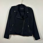 Who What Wear  Black Moto Jacket Size‎ M Photo 0