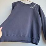 I Stole My Boyfriend’s Shirt Aspen Made In USA 100% Cotton Crewneck Size Medium Gray Photo 1