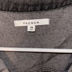 PacSun Black cropped blue jean jacket Photo 1