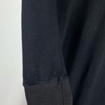 Ermanna Designer Knit Long Sleeve Dress Mother of Pearl Button Back Sz Small Black Photo 3