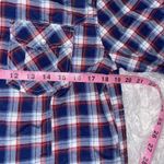 Sovereign Code Shirt Button Down Large Pearl Snap Western Style Red White Blue Photo 4