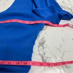 Adelyn Rae NWT  Freija fit and flare dress blue sz S puff sleeve Photo 4