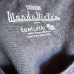 Teeturtle Womens Top Sz XS Navy Blue Vision Wanda Wandavision Scarlet‎ Witch Tee Photo 5