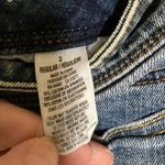 American Eagle 🌞 Medium Wash Distressed Ripped Stretch Slim Boot Denim Jeans Photo 3