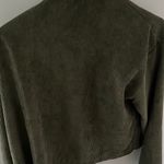 Olive Green Corduroy Jacket Size M Photo 2
