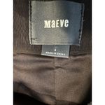 Maeve Anthropologie  Black Polka Dot Pencil Skirt Size 4 Photo 2