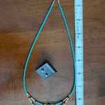Turquoise necklace and earrings set, Photo 4