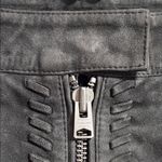 💖 All Saints Gray Suede Willow Mini Skirt Photo 3