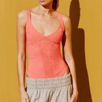 Free People Movement Strawberry "Heart of Gold" Leotard Photo 1