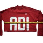 Adidas Originals Womens Bold Aged Cropped Sweatshirt M ASO Kourtney Kardashian Photo 7