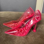 ALDO Barbie x  Barbiestessy Collection Pink Translucent Pointed Toe Pumps 8.5 NEW Photo 6