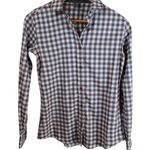 Storm Creek Button Up Shirt‎ Womens XS Purple Checked Long Sleeve Collared Photo 0