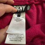 DKNY Sport Metallic Logo Everyday High Rise Jogger in Barbiecore Pink Size XL Photo 9