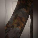 H&M  high waist wide leg flowy floral see through pants with shorts​ Photo 3