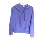 Zella Z by  Lavender Full Zip Hooded Activewear Sz L Photo 4