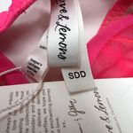FOR LOVE & LEMONS Graphic Hearts Bra pink size 32DD SDD C0 Photo 4