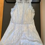 L'ATISTE Blue Lace Romper Photo 1