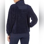 Sweaty Betty  Women’s Quarter Zip Sherpa Pullover in Navy Blue Size 4 Photo 2