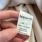 House Of CB - Zanab Thigh Slit Halter Neck maxi Dress in Ivory Light Champagne Photo 4